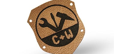 Faux leather