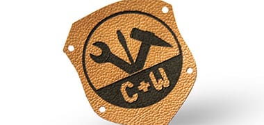 Faux leather