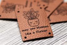 Designer Label Set 'Bloom & Flower' by Unikati - Item no. 9131