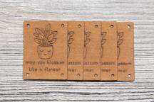 Designer Label Set 'Bloom & Flower' by Unikati - Item no. 9131