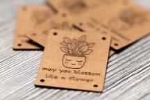 Designer Label Set 'Bloom & Flower' by Unikati - Item no. 9131