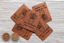 Designer Label Set 'Bloom & Flower' by Unikati - Item no. 9131