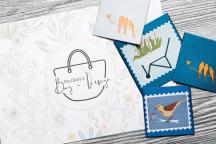 Designer Label Set 'Outdoor Notes' by Unikati - Item no. 9133