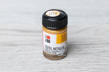 Marabu Textil Metallic 15 ml  (metallic-gold) - Item no. 2512