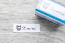 White blank fabric labels TEX59 for stamping - Item no. 2754