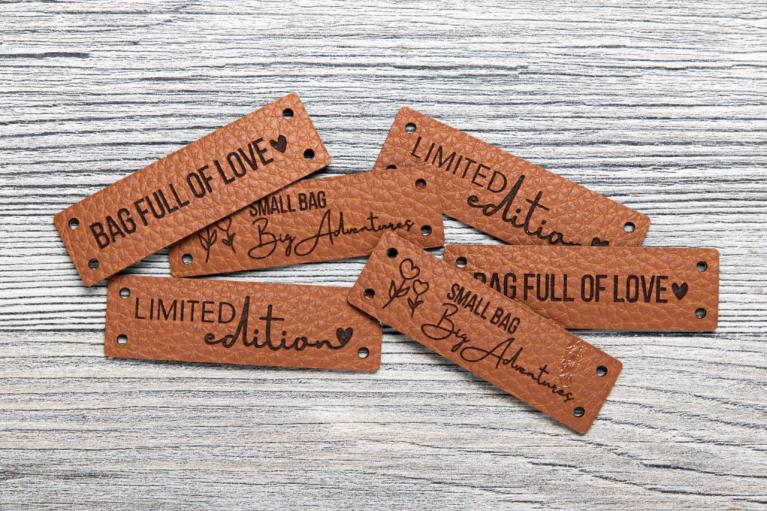 Designer Label Set \"Tiny Joys - Apple Touch\" by Unikati (Item no. 9132)