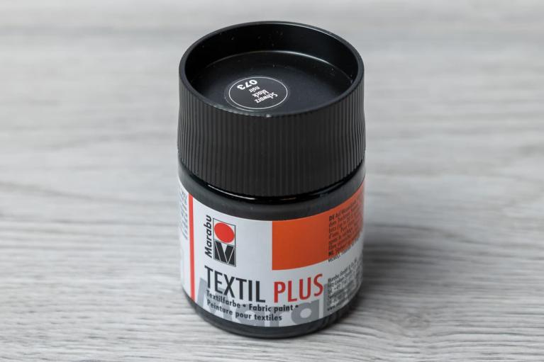 Marabu Textil Plus 50 ml  (black) - Item no. 2511