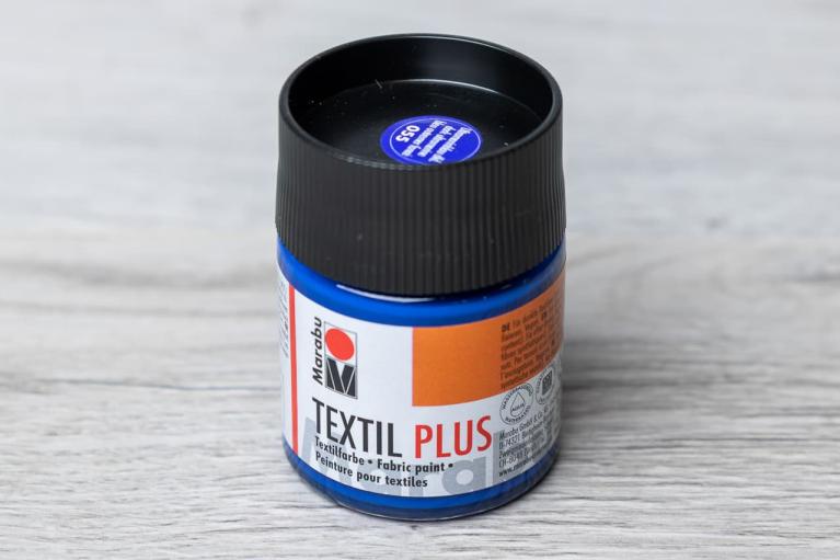Marabu Textil Plus 50 ml  (dark-ultramarine-blue) - Item no. 2511