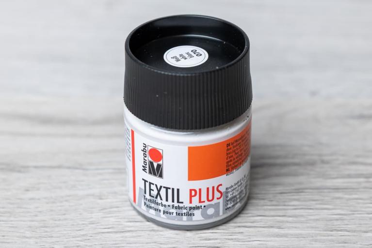 Marabu Textil Plus 50 ml  (white) - Item no. 2511