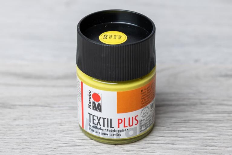 Marabu Textil Plus 50 ml  (lemon) - Item no. 2511