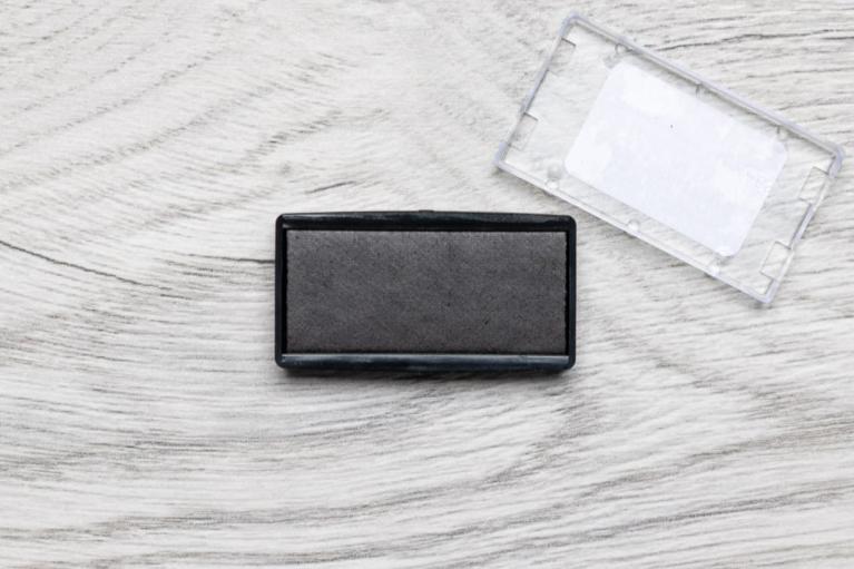 Replacement ink pad for DORTEX textile stamp TEX38 (14 mm x 38 mm) (Item no. 2652)