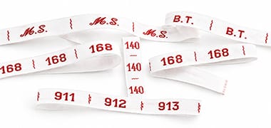 Initials and numbers