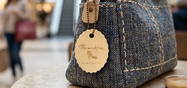 Your free leather or faux leather label