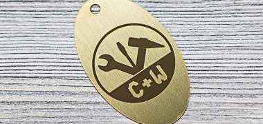 Custom Engraved Hang Tags – Bullfrog Laser