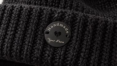 Put your name on a hat or crochet basket