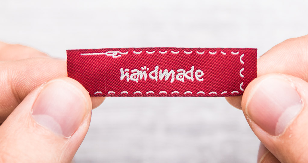 Woven nametags to sew on